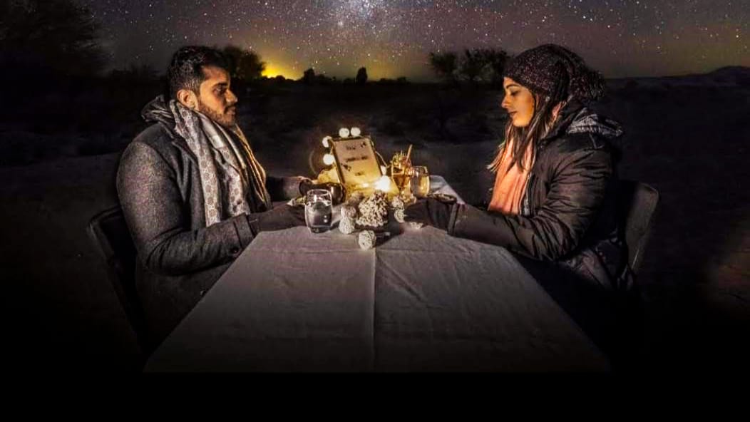 Jantar sob as estrelas